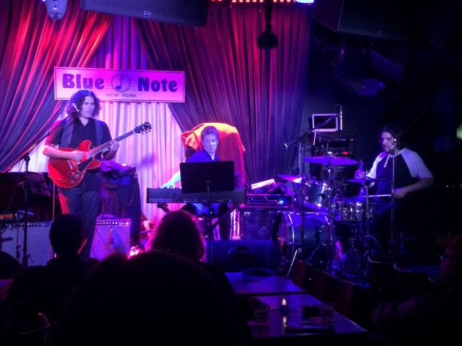 Julian Coryell, Adam Klipple, Adrian Harpham October 2015 The Blue Note NYC